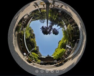 360°の内々神社画像
