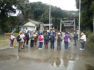 五社神社の見学