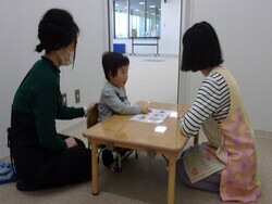 3歳児健康診査の様子