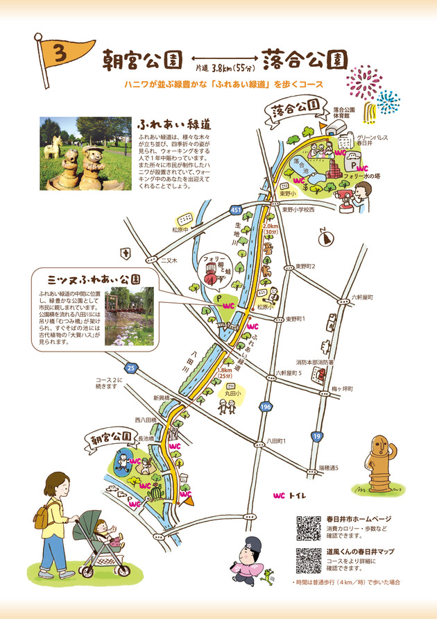 コース3　朝宮公園⇔落合公園