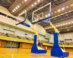 春日井市総合体育館バスケットゴール