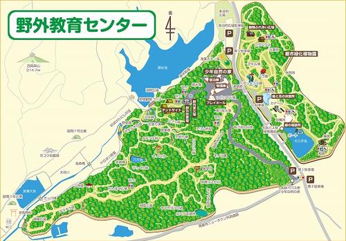 野外教育センター全体図