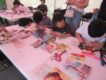 エコワールドでのブースの様子