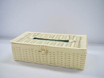 クラフトテープのティッシュケース