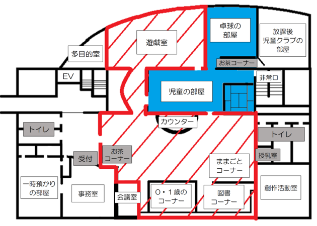 館内図の写真