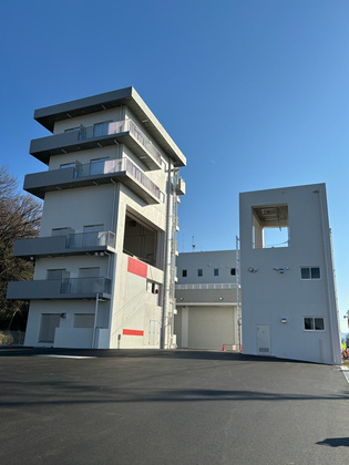 建築工事実施状況の写真