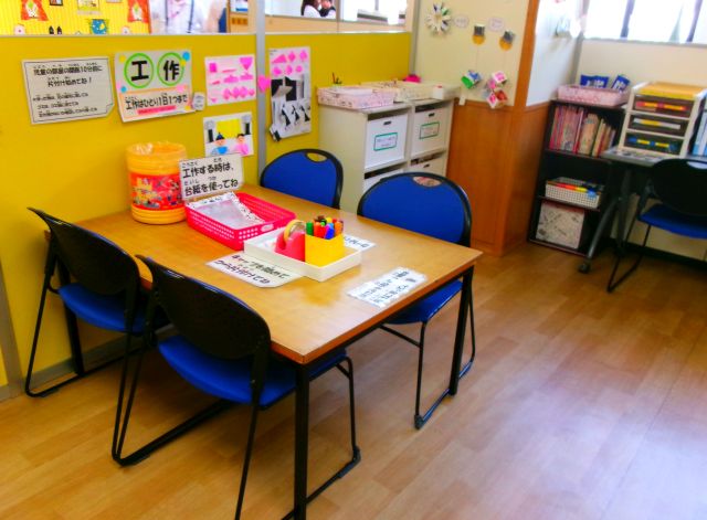 工作コーナーの写真