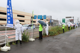 交通安全街頭啓発