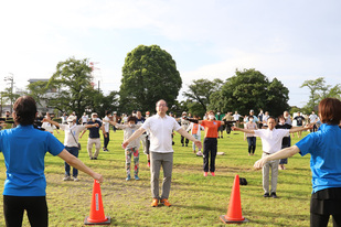 みんなでラジオ体操会