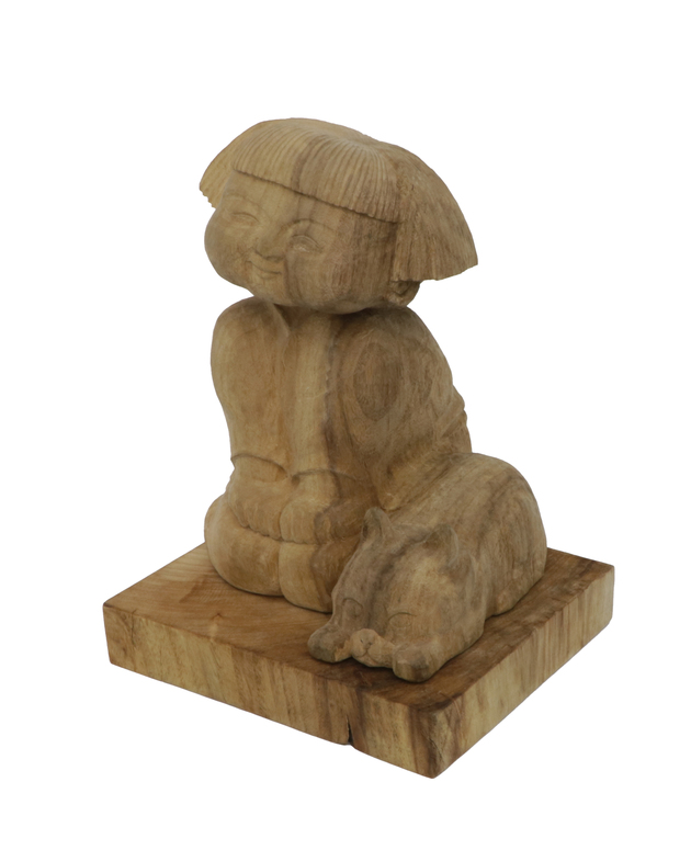 『頬笑み 』　奥村　日出夫