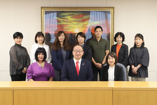 花の詩との語る会(集合写真)