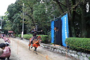 伊多波刀神社奉納流鏑馬