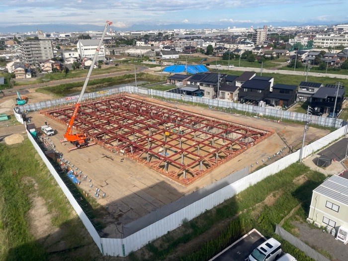 宮調整池掘削状況