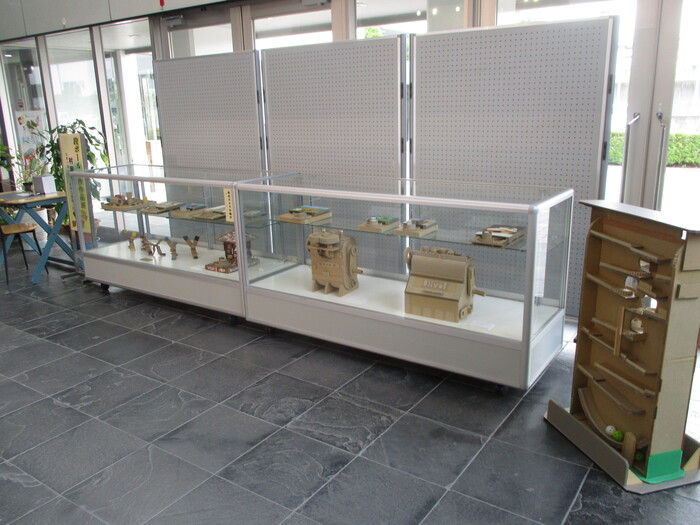 段ボール工作作品展
