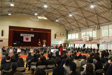坂下小学校卒業式