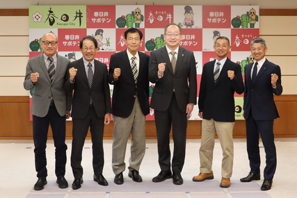 サッカー全国大会出場に伴う表敬訪問