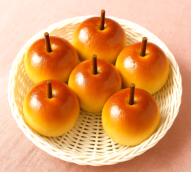 知多公民館短期講座「パパとCooking！美味しい秋のりんごパン」