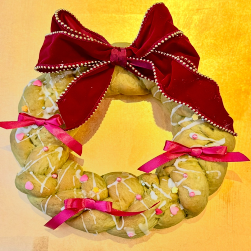 クリスマスリースパン