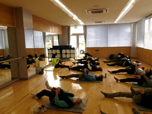 ストレッチ写真