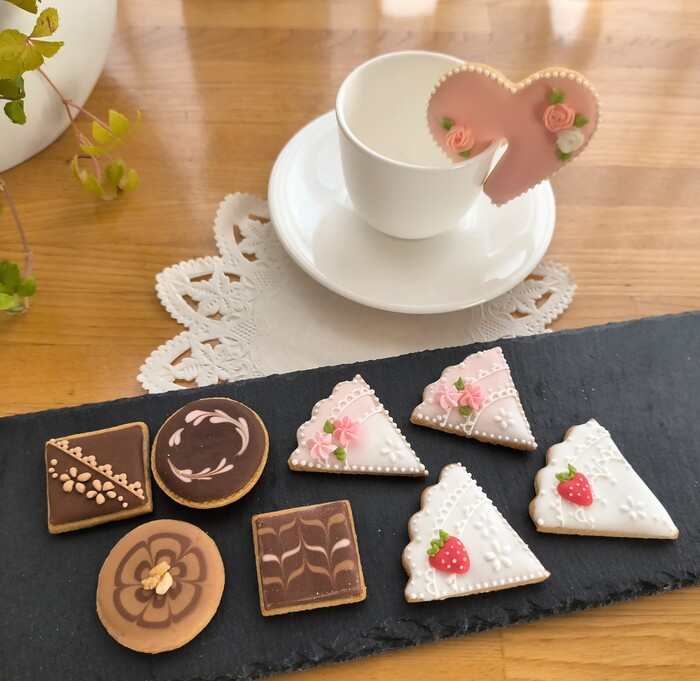 アイシングクッキー(おやつの時間)