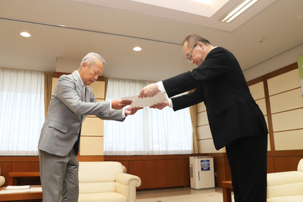 感謝状贈呈式その2