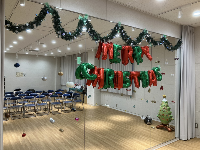 軽運動室のクリスマス会