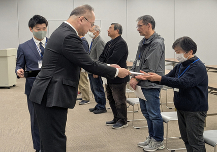 ボニター委嘱状交付式2