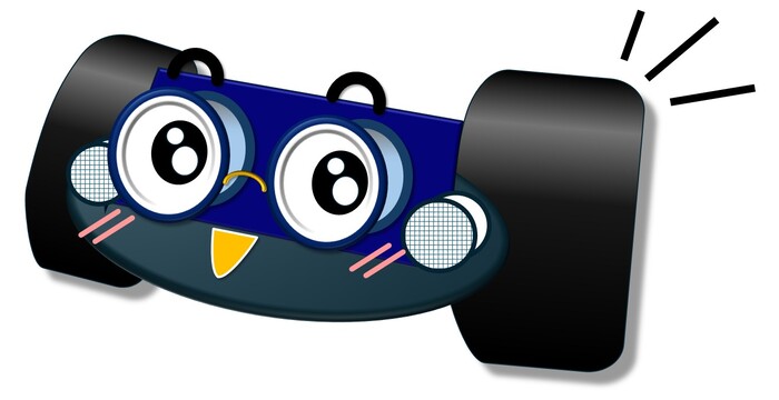 自動車ロボットのイメージイラスト